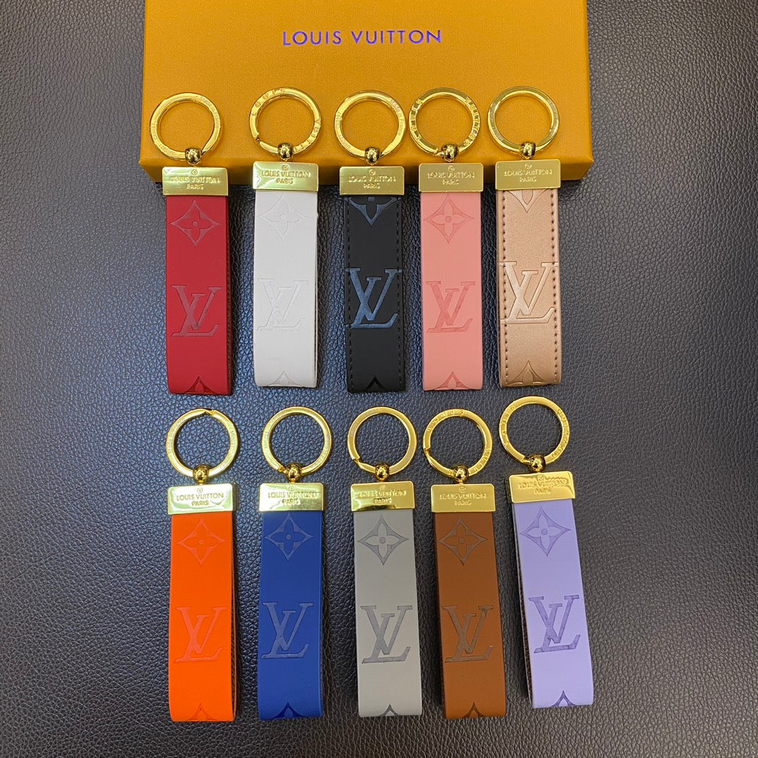 Louis Vuitton Leather Key Chain
