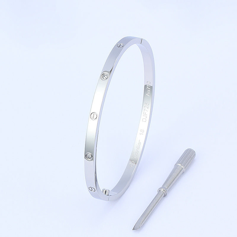 CAB56 Brand bangle LOVE screw bracelet with screwdriver classic bangle Jewelry