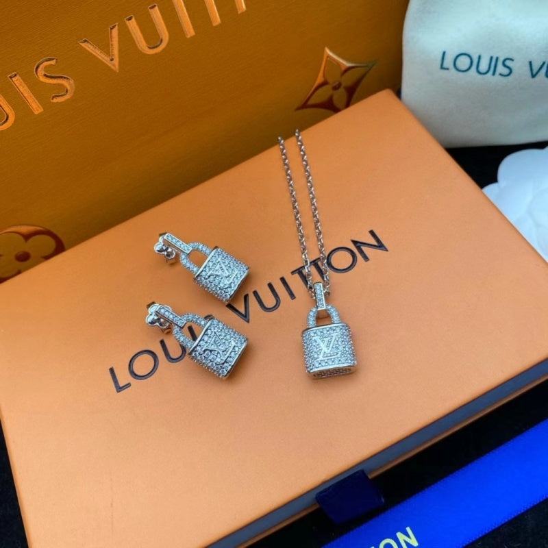 LVN052 Women's new fashionable necklace earring set jewelry