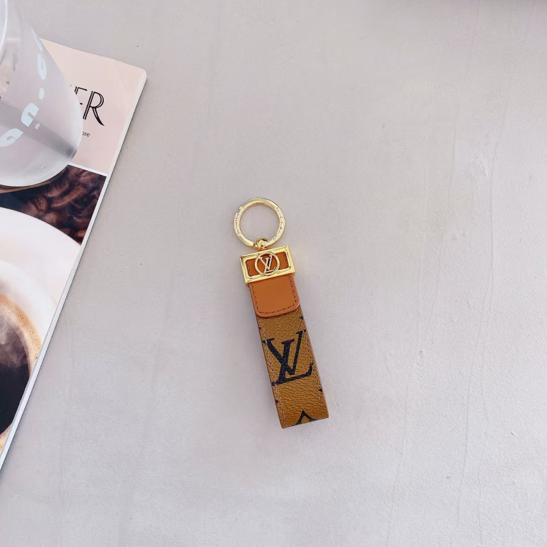 Louis Vuitton Leather Key Chain
