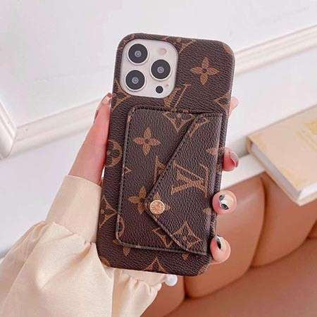 Designer Monogram Leather Phone Case – Shockproof Luxury Cover for iPhone 13–17 Series