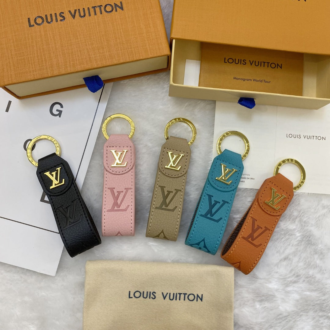 Louis Vuitton Leather Key Chain