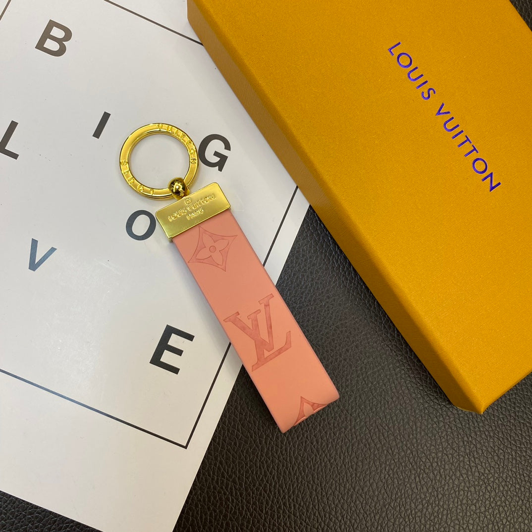 Louis Vuitton Leather Key Chain
