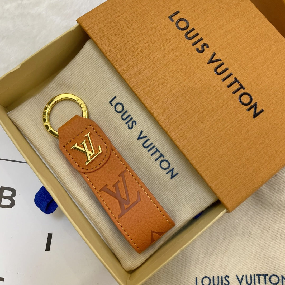 Louis Vuitton Leather Key Chain