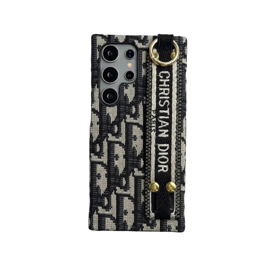 Luxury Brand Belt Pattern Case for Samsung Galaxy S22-S26 Series