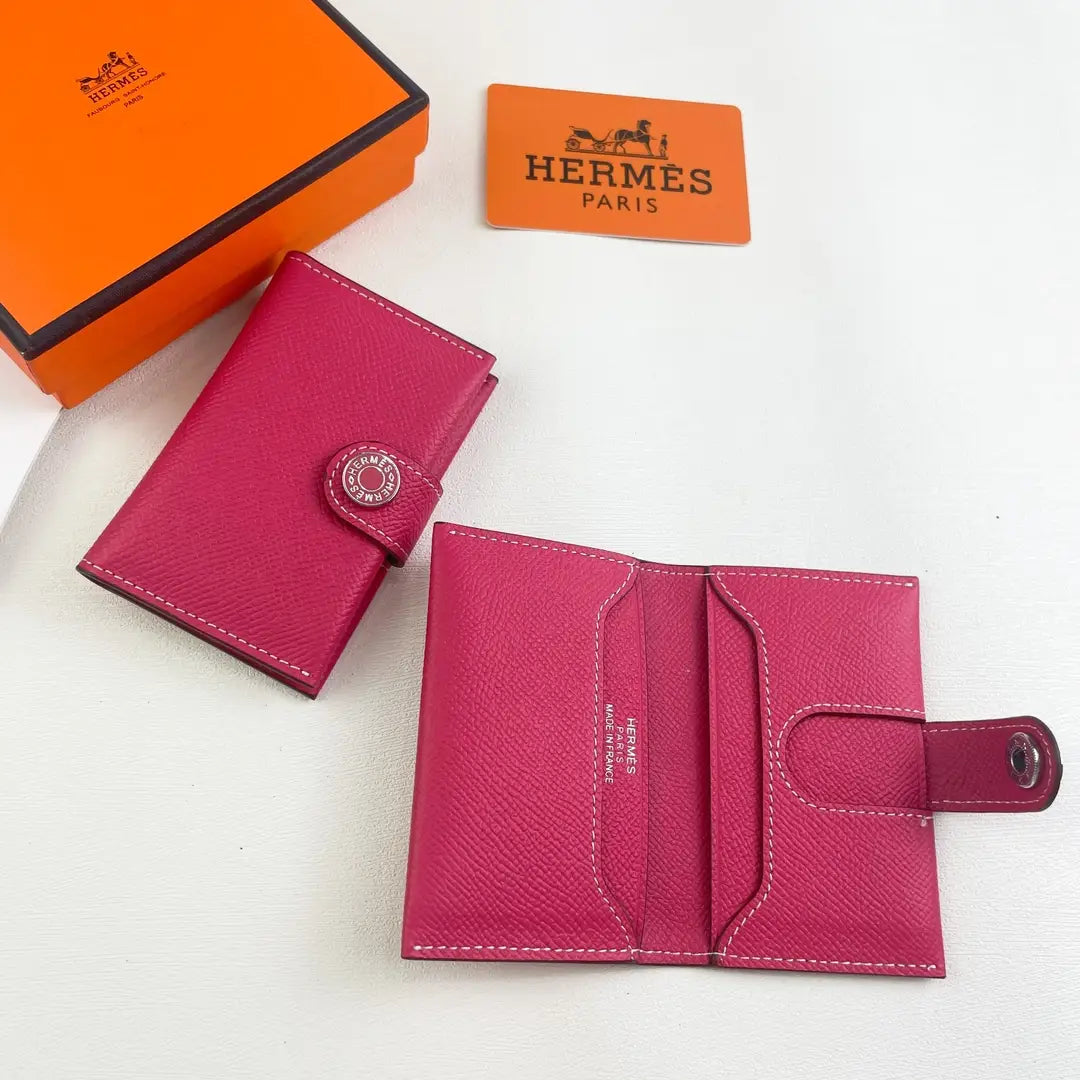 Luxury HRMS Calfskin Card Holder