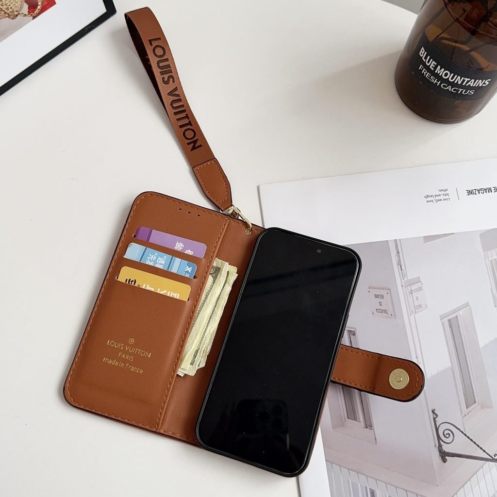 Luxury Wallet Phone Case Card Holder For iPhone 12-18 Pro & Pro Max