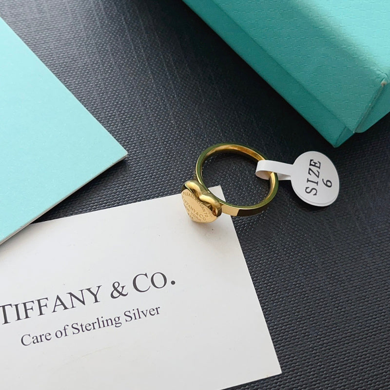 J125  Titanium steel ring jewelry for both men and women