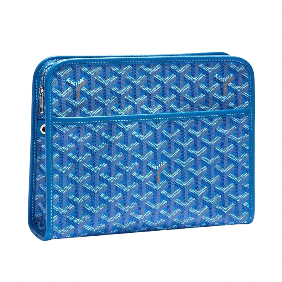 GYD Jouvence Toiletry Pouch MM | Goyardine Canvas & Calfskin