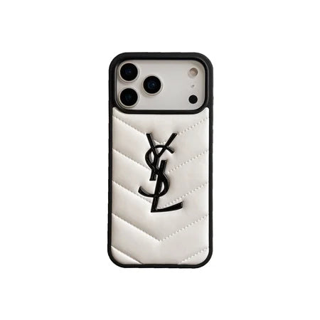 Luxury YSL Phone Case for iPhone 13-18 Pro & Pro Max
